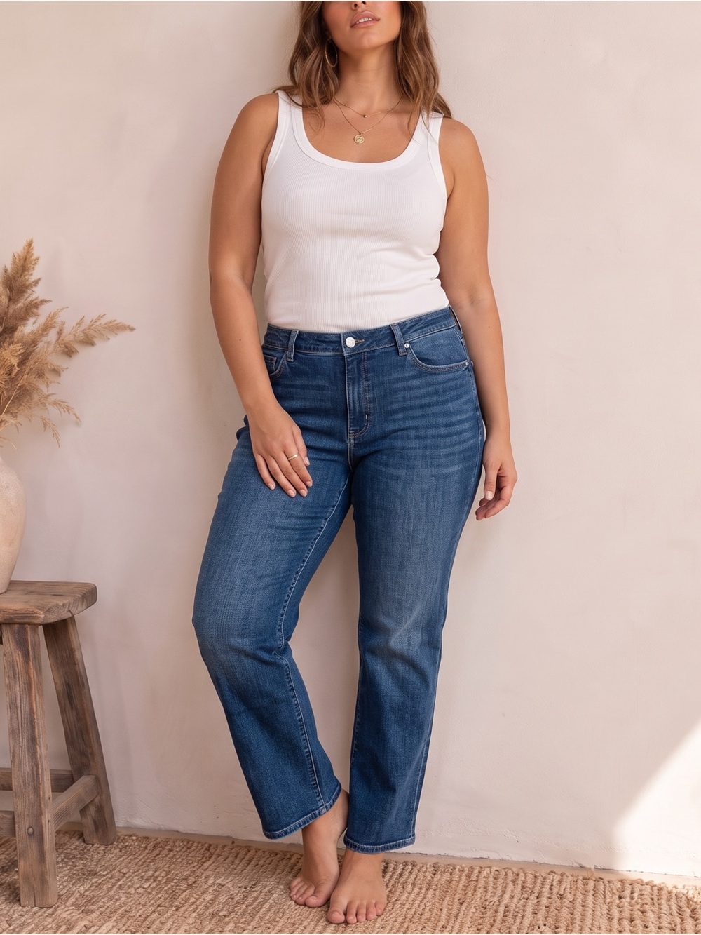 NWT LANE BRYANT Signature Fit Straight Jeans